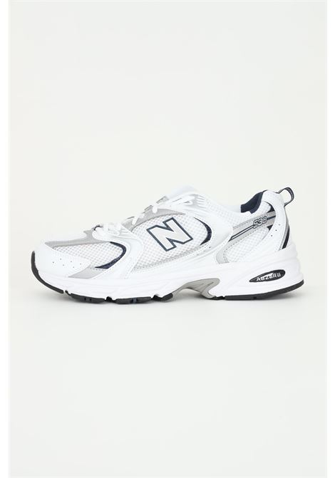 Sneakers bianche con dettagli a contrasto da uomo modello 530 NEW BALANCE | NBMR530SG.